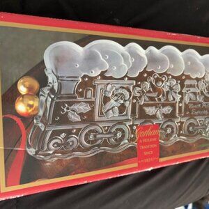 Gorham North Pole Express Severing Platter